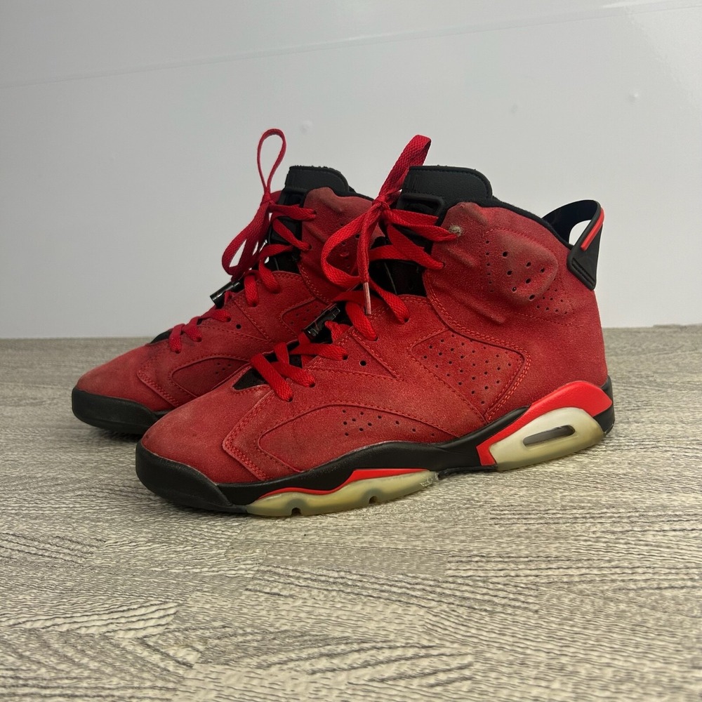 Nike Air Jordan 6 Retro Toro Bravo Mens 10 CT8529-600 OG VI Bred